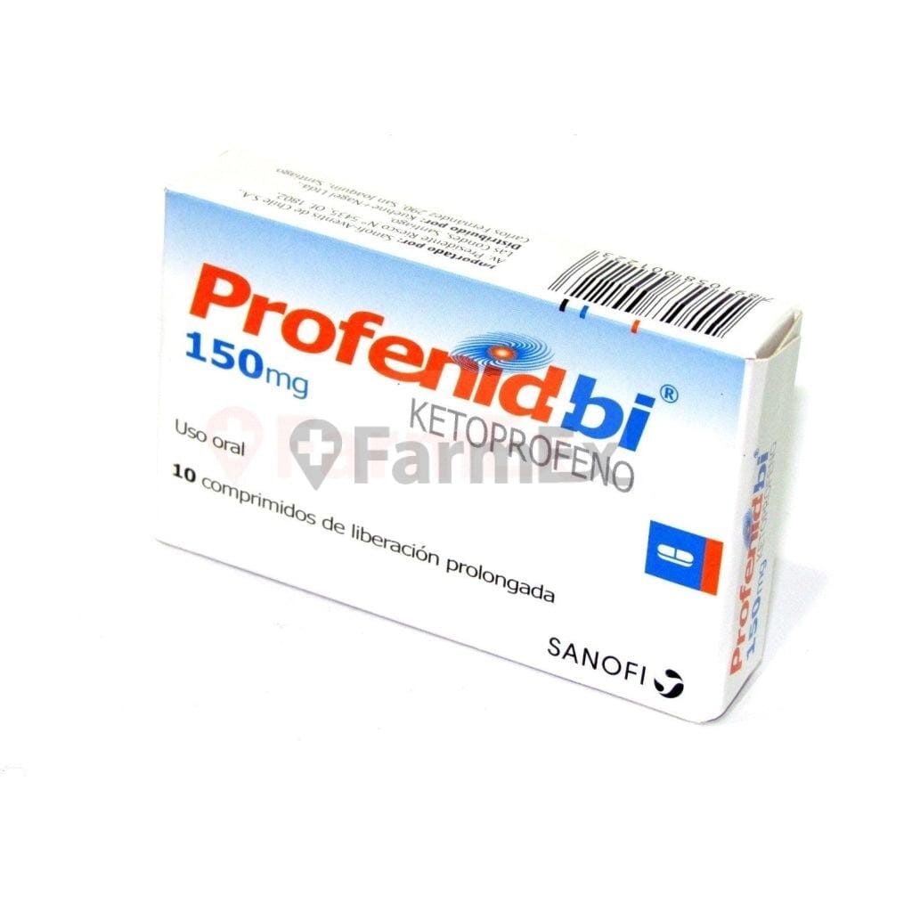 Profenid BI 150 mg x 10 comprimidos Farmex-Fonasa-Persistente